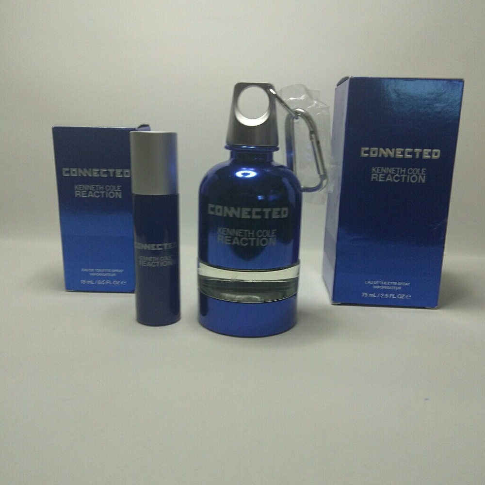 CONNECTED KENNETH COLE REACTION EDT FOR MEN SET